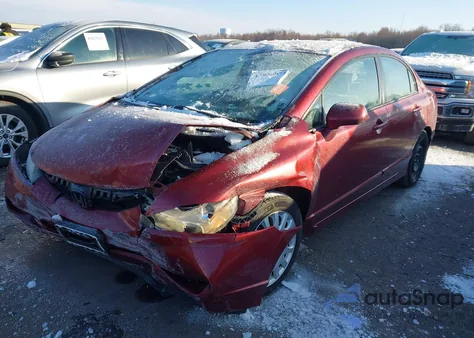 2010 Honda Civic Lx from USA, damaged, VIN 2HGFA1F58AH562677